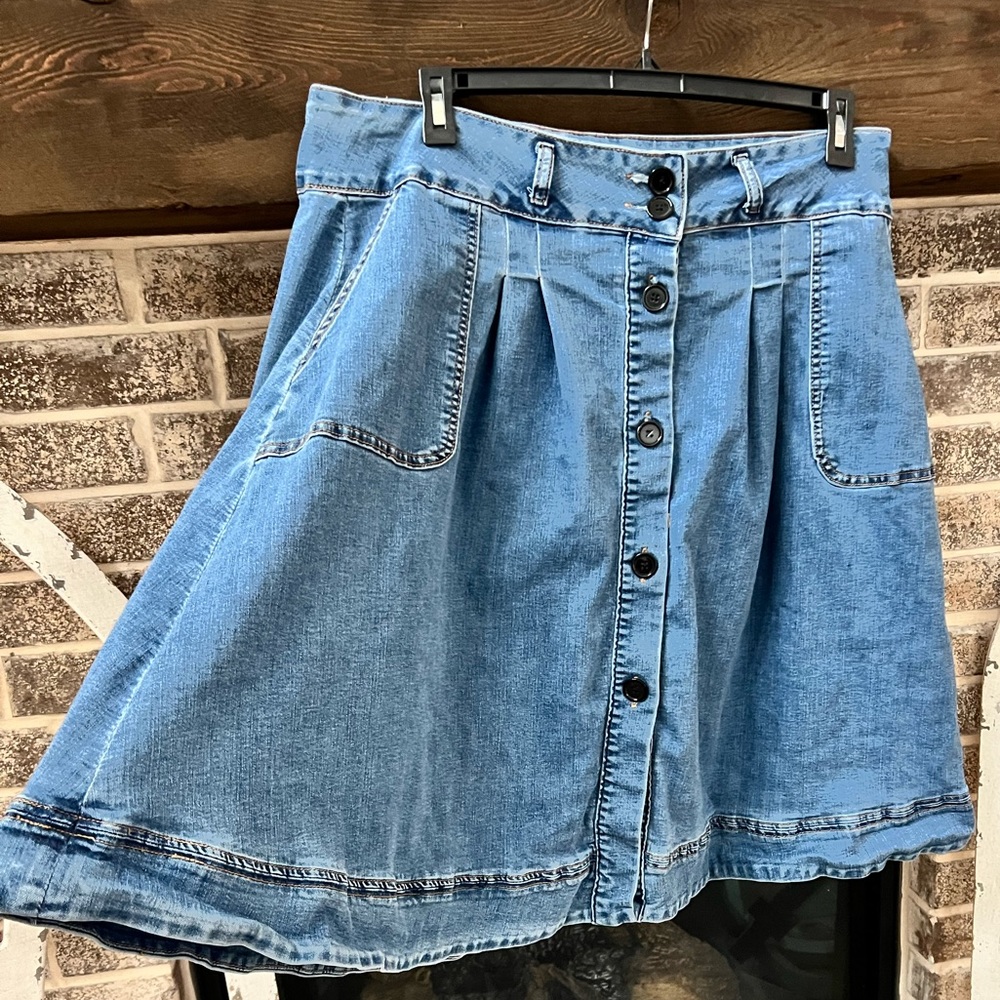 Jean Circle Skirt